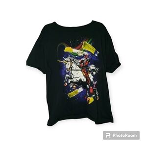 Marvel Deadpool Black Shirt